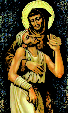 S. Francesco e il lebbroso